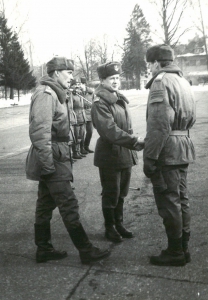 Od lewej: płk Sławomir May i mjr Stanisław Cierpisz